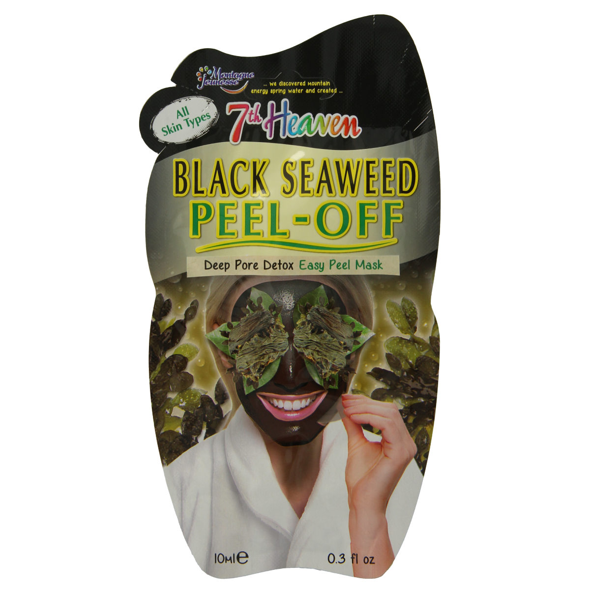 Montagne 7th Heaven gezichtsmasker black seaweed 10.00 Milliliter