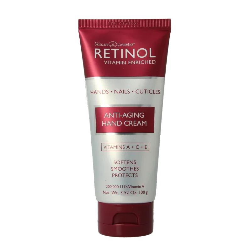 Retinol Anti-aging handcreme SPF12 100 Gram