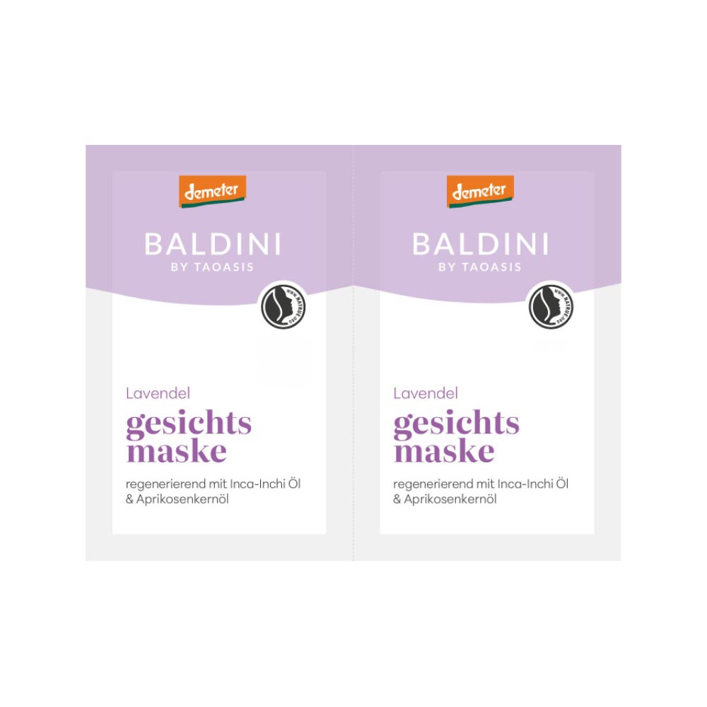 Baldini Baldini gezichtsmasker Lavendel Bio Demeter 15.00 Milliliter