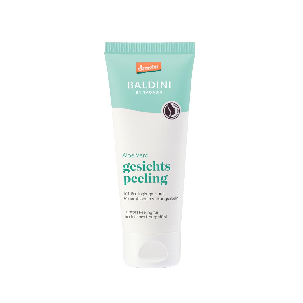 Baldini Gezichtspeeling Mineraal & Aloe Vera demeter 75.00 Milliliter