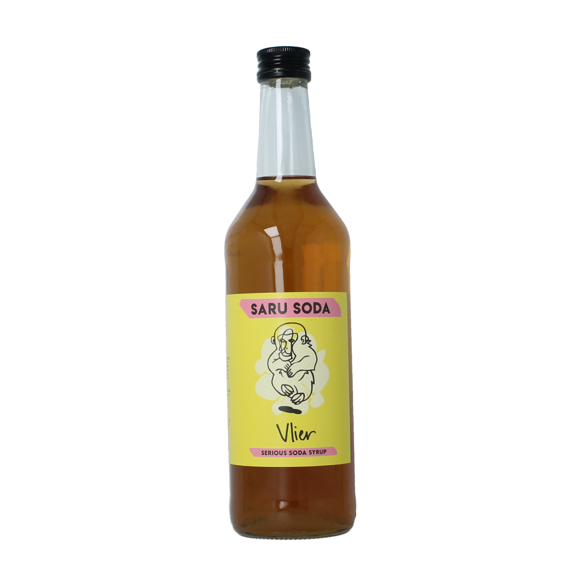 Saru Soda Siroop vlier bio demeter 500.00 Milliliter