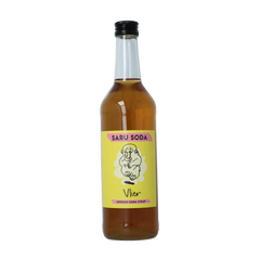 Saru Soda Siroop vlier bio demeter 500.00 Milliliter