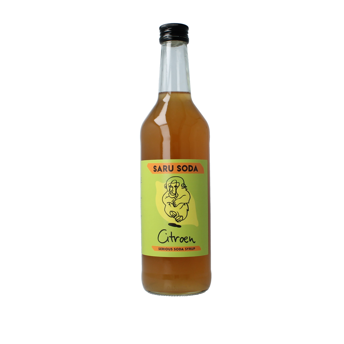 Saru Soda Siroop citroen bio demeter 500.00 Milliliter