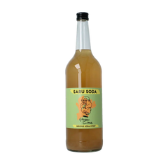 Saru Soda Siroop ginger lime bio demeter 1.00 Liter