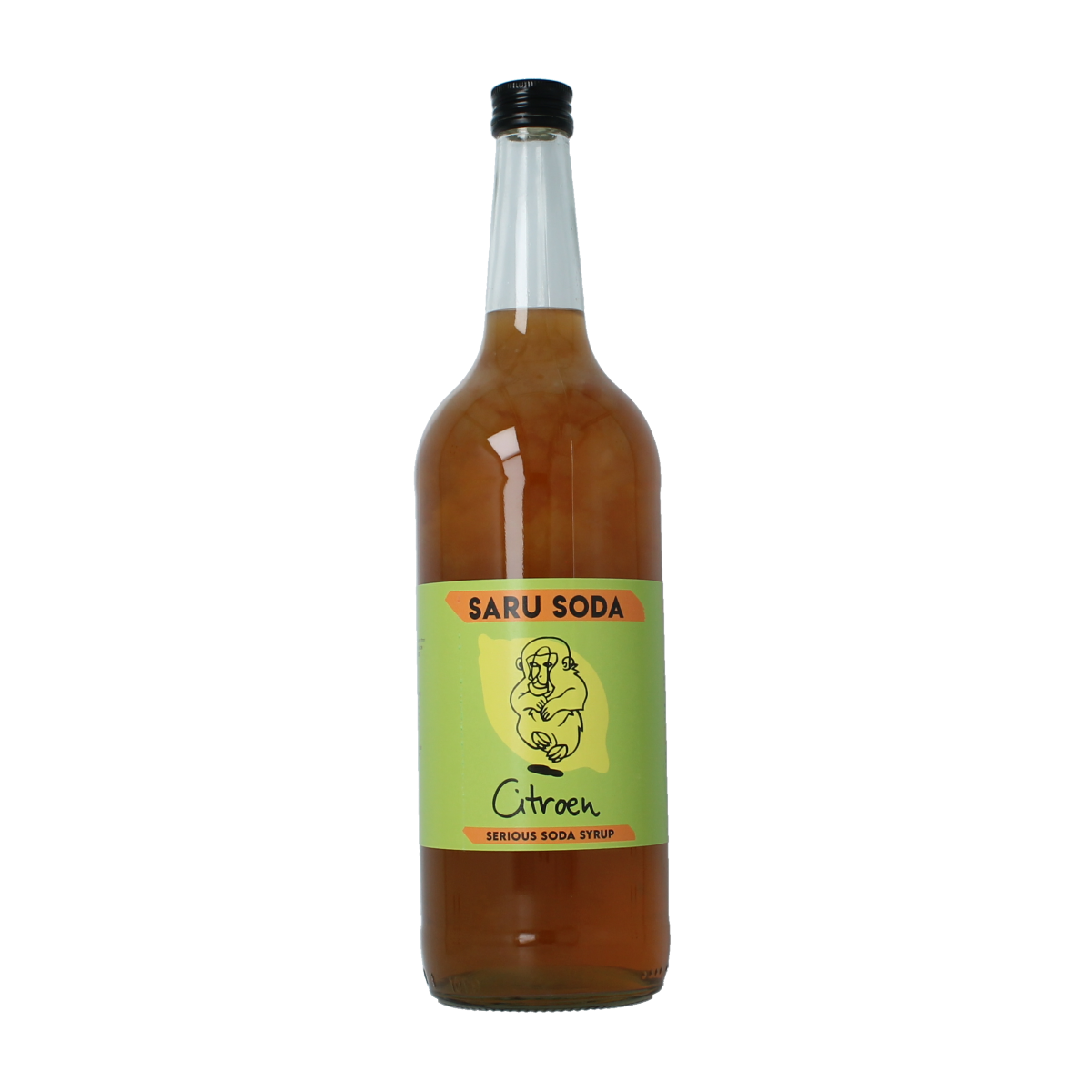 Saru Soda Siroop citroen bio demeter 1.00 Liter
