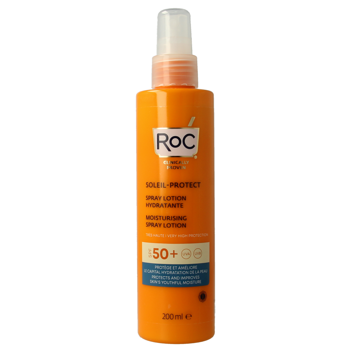 ROC Soleil protect moisturising spray SPF50 200.00 Milliliter