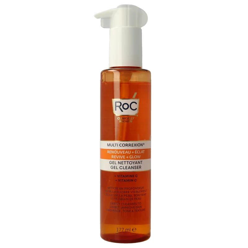 ROC Multi correxion revive+glow gel cream cleanser 177 Milliliter