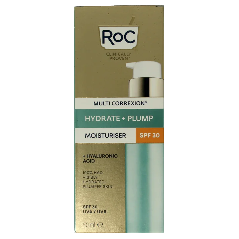 ROC Multi correxion hydrate+plump moisturiser SPF30 50 Milliliter