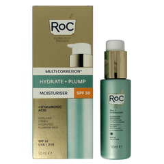 ROC Multi correxion hydrate+plump moisturiser SPF30 50 Milliliter
