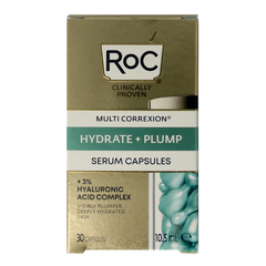 ROC Multi correxion hydrate+plump serum capsules 30 Stuks