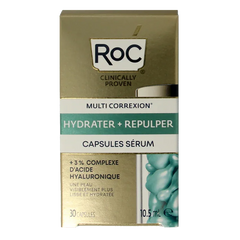 ROC Multi correxion hydrate+plump serum capsules 30 Stuks