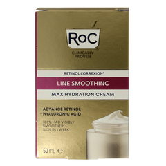 ROC Retinol correxion line smoothing max hydration 50 Milliliter