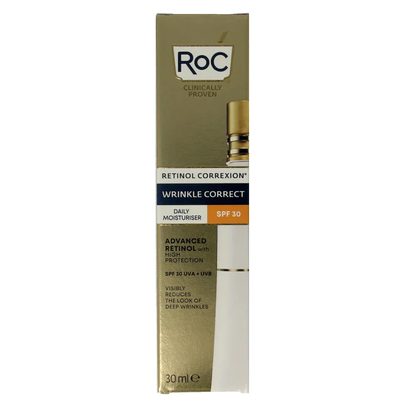 ROC Retinol correxion wrinkle daily moisturiser SPF30 30 Milliliter
