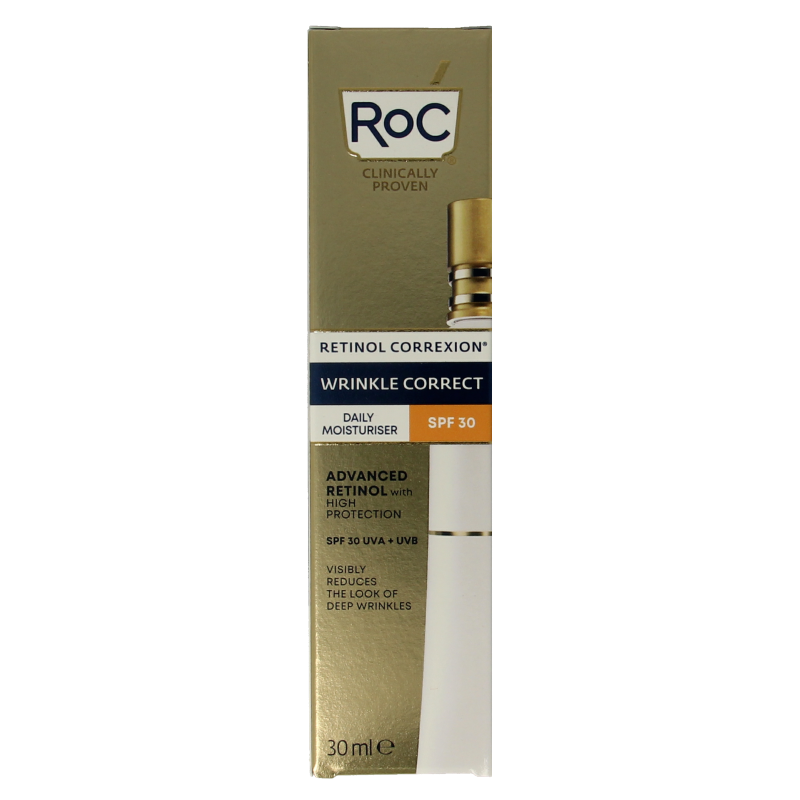 ROC Retinol correxion wrinkle daily moisturiser SPF30 30 Milliliter