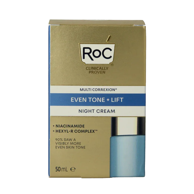 ROC Multi correxion even tone+lift night cream 50 Milliliter