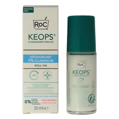 ROC Keops deodorant roll-on 0% aluminium 30 Milliliter