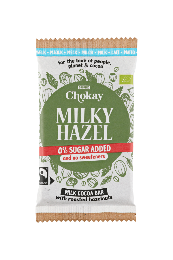 Chokay BIO Bar Milky Hazel FT MB 70.00 Gram
