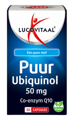 Lucovitaal Ubiquinol puur 50mg 30.00 Capsules