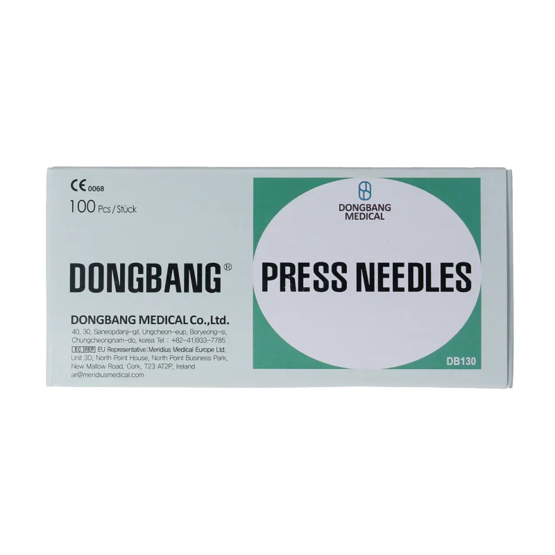 DongBang Oor permanente naalden maat S 0.1mm 100 Stuks
