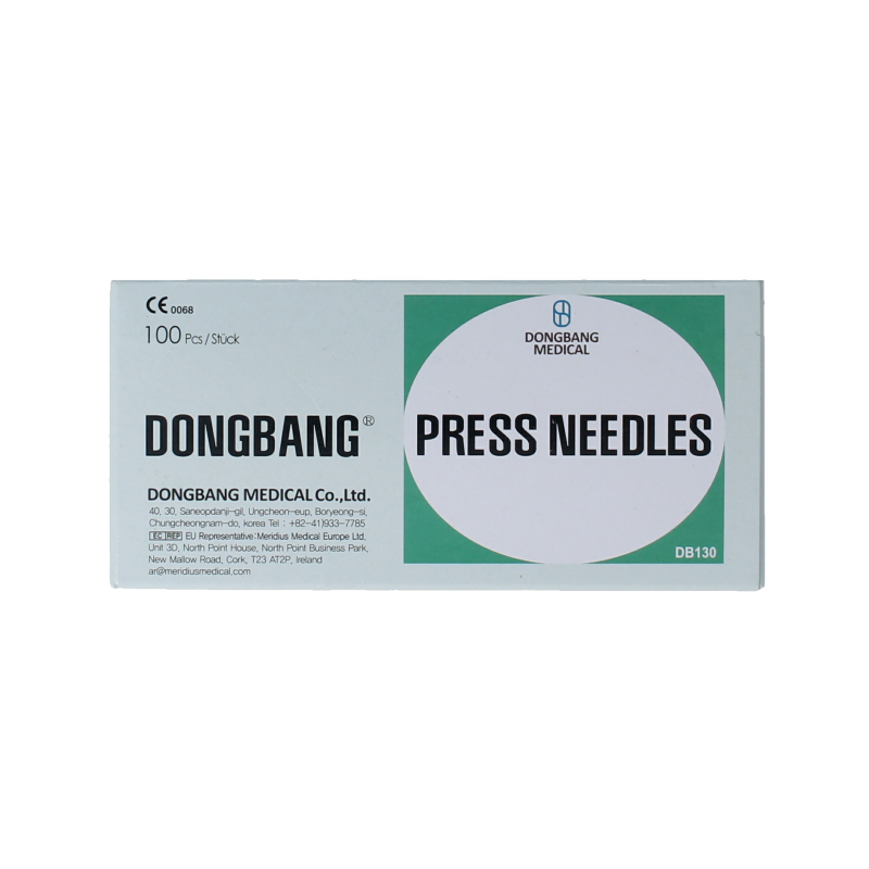 DongBang Oor permanente naalden maat M 1.5mm 100 Stuks