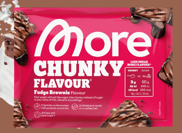 More Nutrition Chunky Flavour Fudge Brownie – 90 g 90.00 Gram