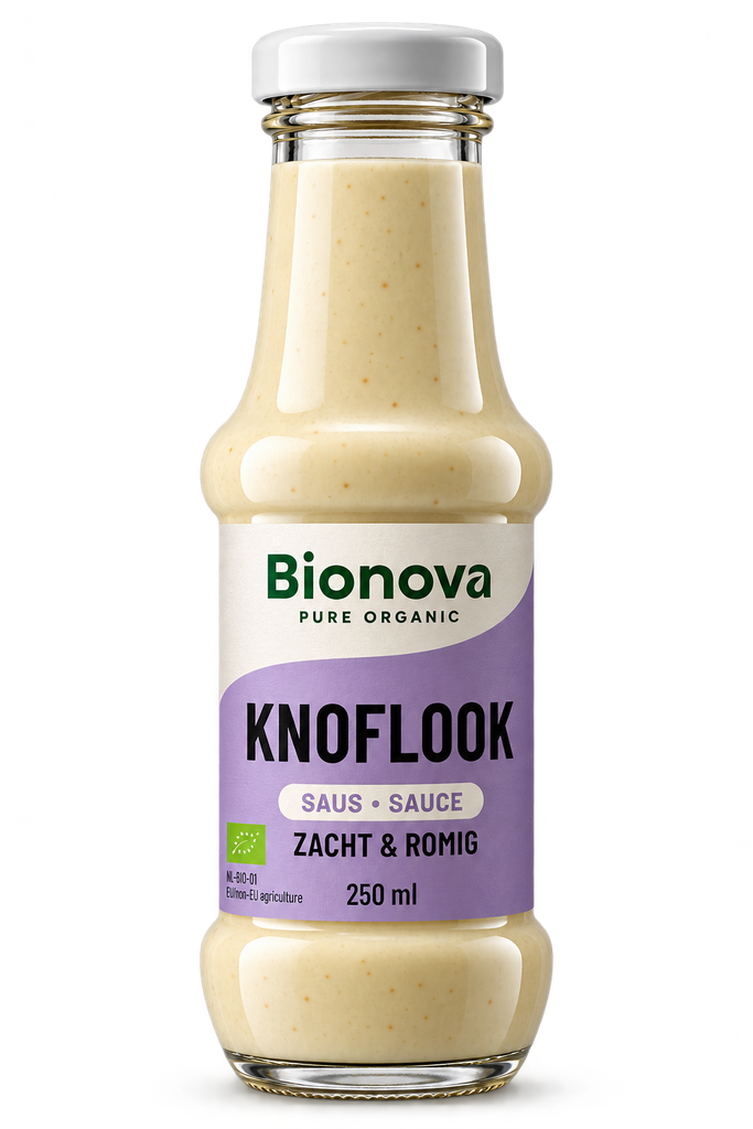Bionova Knoflook saus bio 250.00 Milliliter