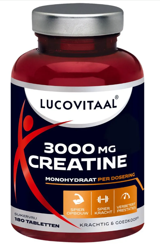 Lucovitaal Creatine 3000mg 180.00 Tabletten