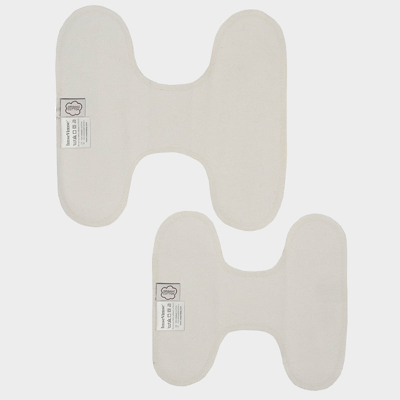 Imsevimse Inlegkruisjes wasbaar zonder sluiting naturel 3 Stuks