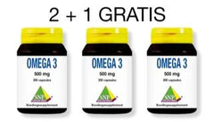 SNP Omega 3 500mg aktie 2 + 1 600 Capsules