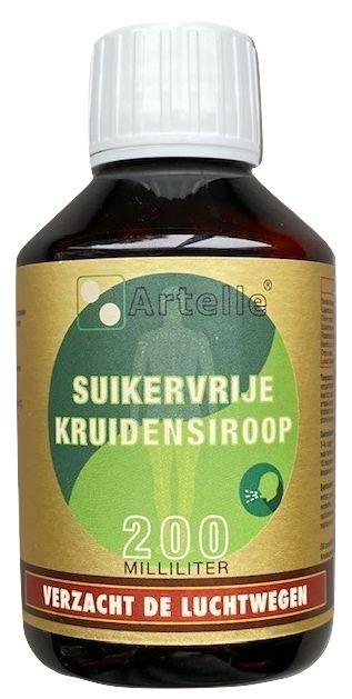 Artelle Kruidensiroop suikervrij 200 Milliliter