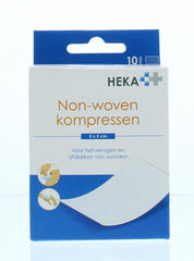 Heka Kompres non-woven 5 x 5cm steriel 10 Stuks