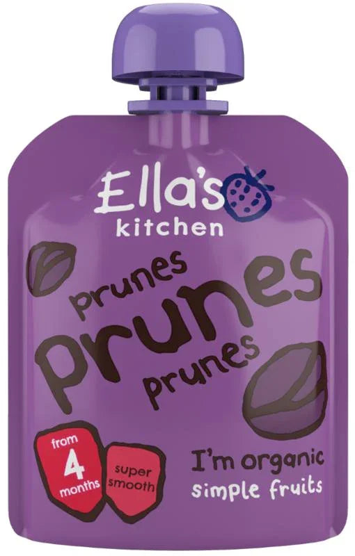 Ella's Kitchen Pruimen knijpzakjes 4+ maanden bio 70 Gram