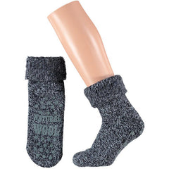 Apollo Slofsok anti slip unisex donker blauw maat 39-42 1.00 Paar