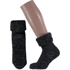 Apollo Slofsok anti slip unisex zwart 39-42 1.00 Paar