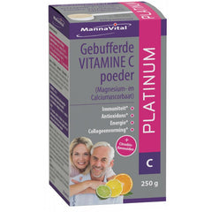 Mannavital Gebufferde vitamine C platinum 250.00 Gram
