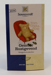 Sonnentor Gember rustgevende thee bio 18 Zakjes