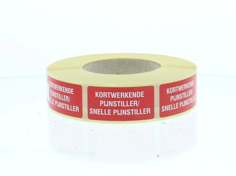 Spruyt Hillen Sticker kortwerkende pijnstiller 1000 Stuks
