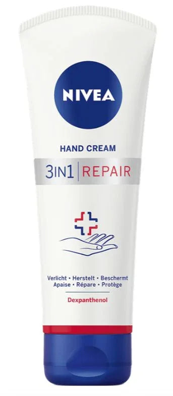 Nivea Handcreme 3-in-1 repair 100 Milliliter