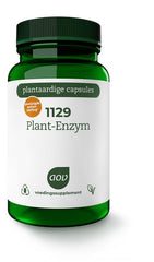 AOV 1129 Plant enzym 60.00 Vegetarische capsules