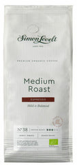 Simon Levelt Espresso medium roast bonen bio 1 Kilogram
