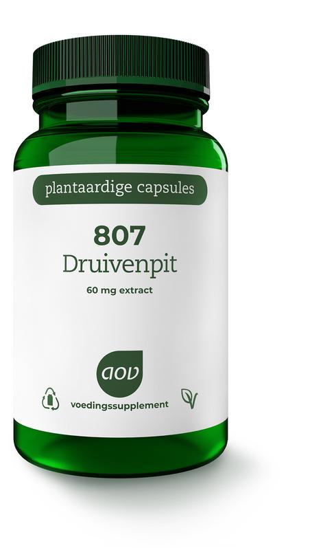 AOV 807 Druivenpitten 60 Vegetarische capsules