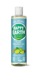 Happy Earth Pure showergel cedar lime 300 Milliliter