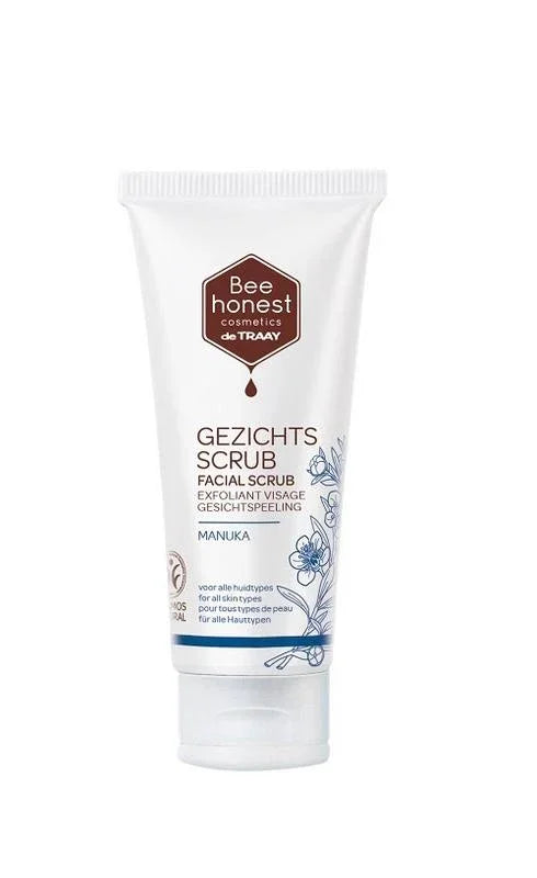 Traay Bee Honest Gezichtsscrub manuka 50 Milliliter