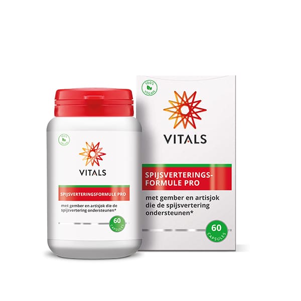 Vitals Spijsverteringsformule pro 60 Capsules