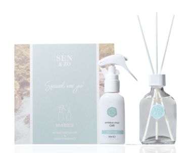 Sen&zo Cadeauset riverside homefragrance & carspray 1 Set