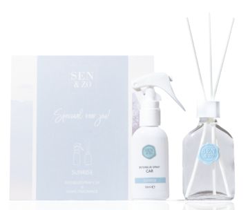 Sen&zo Cadeauset sunrise homefragrance & carspray 1.00 Set