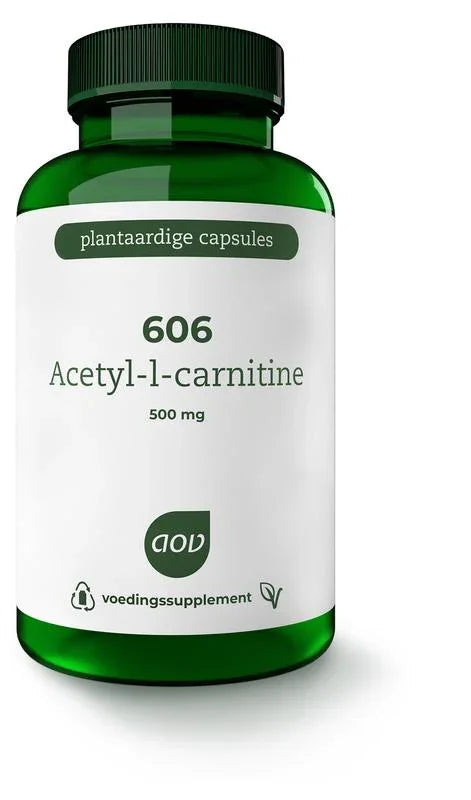 AOV 606 Acetyl-L-Carnitine 90 Vegetarische capsules