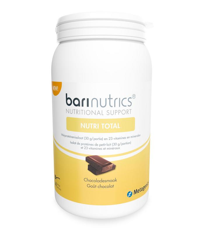 Barinutrics Nutri total chocolate 14 porties 795 Gram