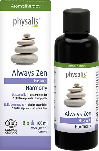 Physalis Massageolie always zen 100 Milliliter