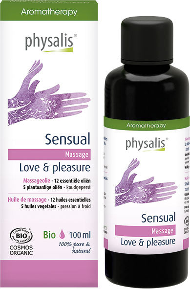 Physalis Massageolie sensual 100 Milliliter